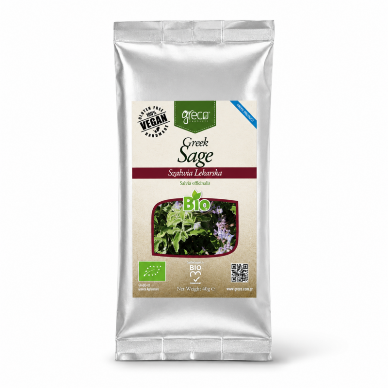 Szałwia Lekarska BIO Greco Products 40g