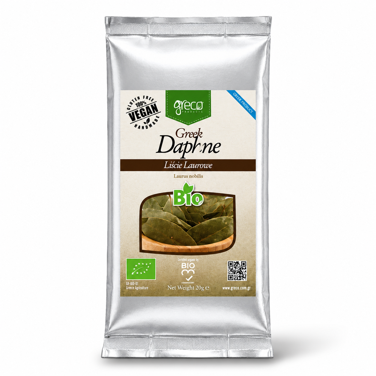 Greckie liście laurowe BIO Greco 20g