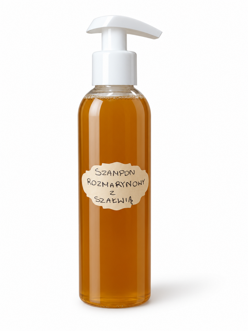 Szampon rozmarynowy z szałwią 200 ml